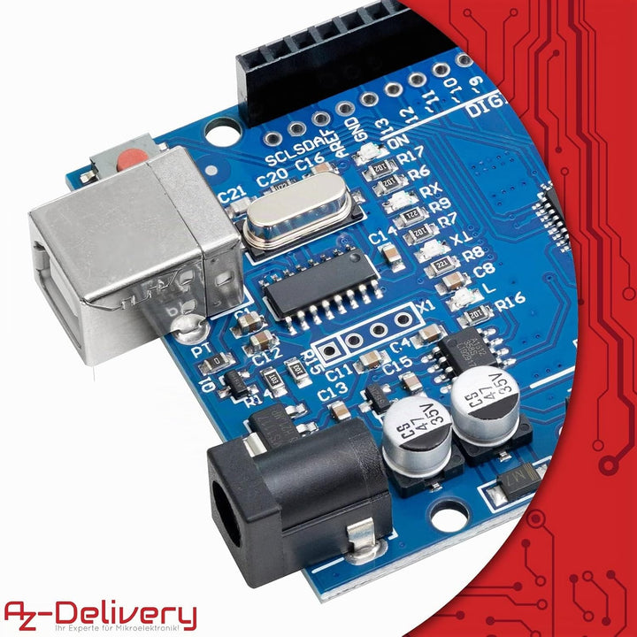AZDelivery 1x Pflanzen-Bewässerung-Set V 5.0 SENSOR Automatisches Bewässerungsmodul DIY-Kit Bodenfeu