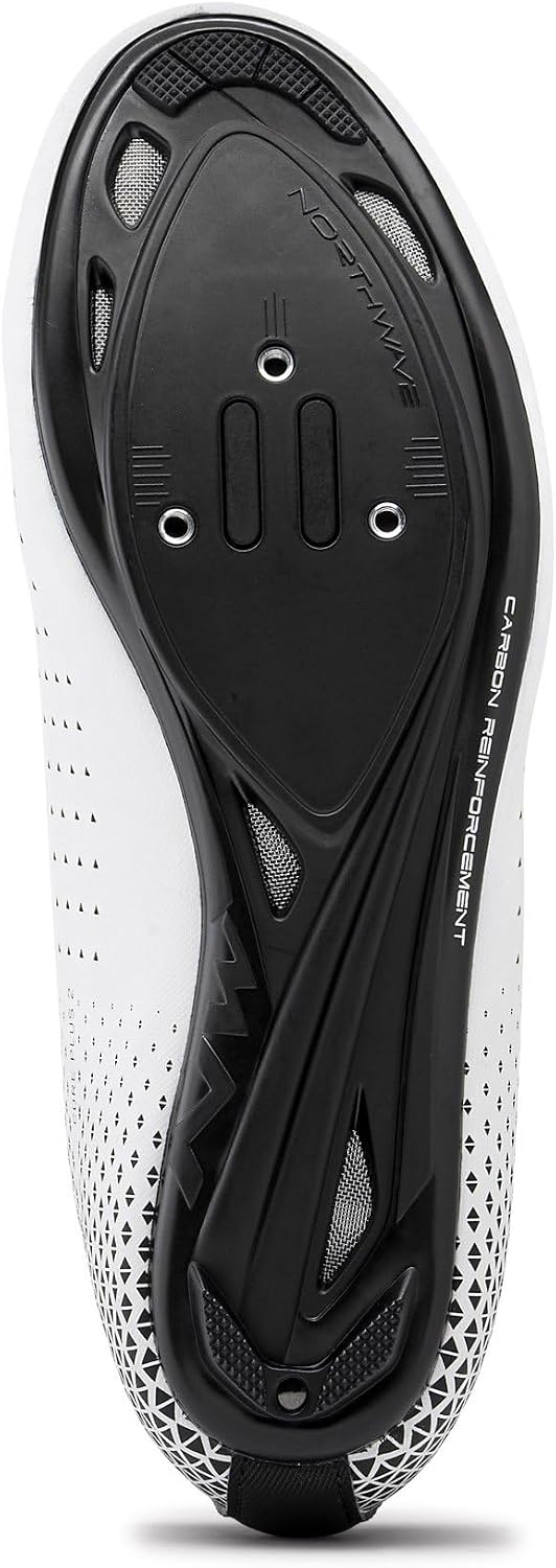Northwave Strassenschuhe Core Plus 2 40.5 EU White Black, 40.5 EU White Black