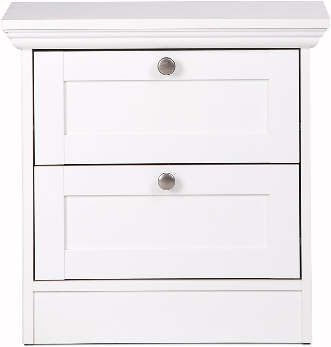 Intertrade Aura 65 Bett, MDF, Wei&szlig, 50x50x35 cm
