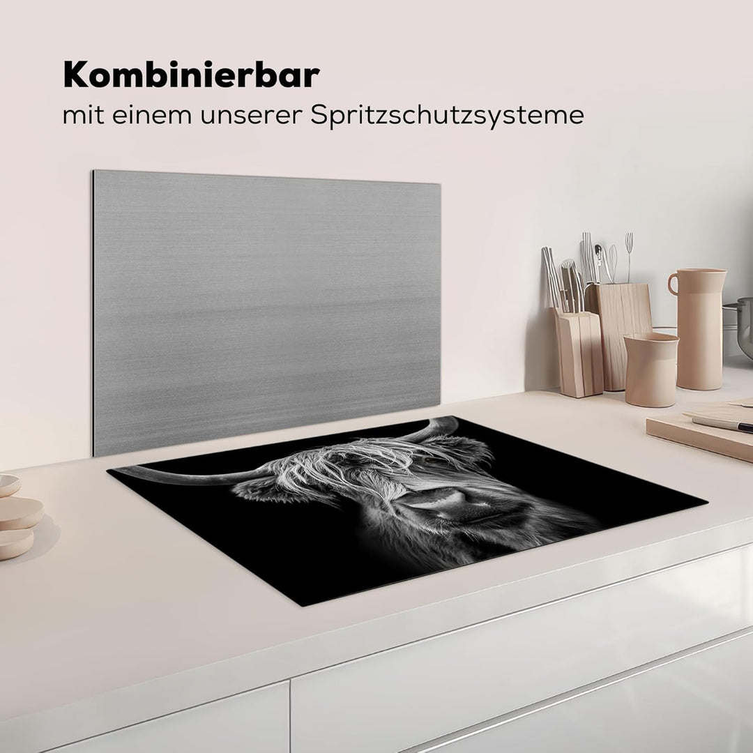 Herdabdeckplatte Einteilig Induktionsmatte Küche Abdeckung Ceranfeld Herd Abdeckplatte Vinyl Matte A