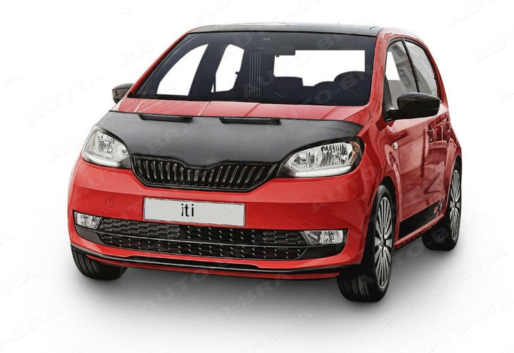 Auto-Bra AB3-00589 kompatibel mit Skoda Citigo Bj. ab 2017 Haubenbra Steinschlagschutz Tuning Bonnet