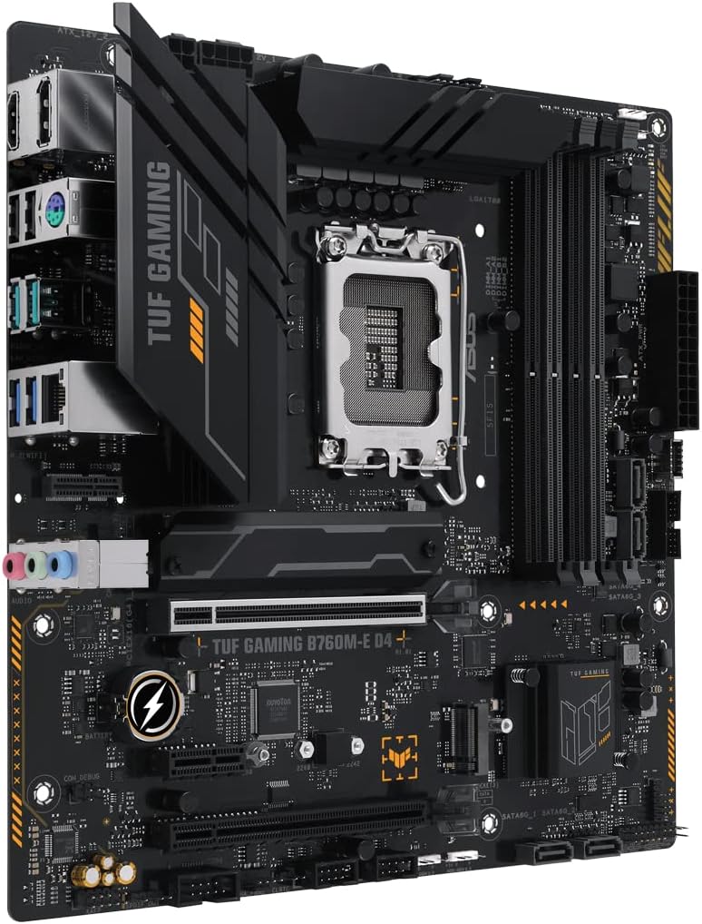 ASUS MB Intel 1700 TUF Gaming B760M-E D4