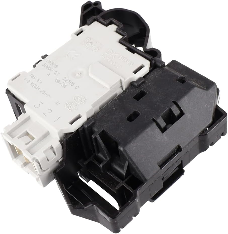 Türschloss FL Evo Em Rast5 Interlock schwarzer Schalter passend für Whirlpool 481010885440