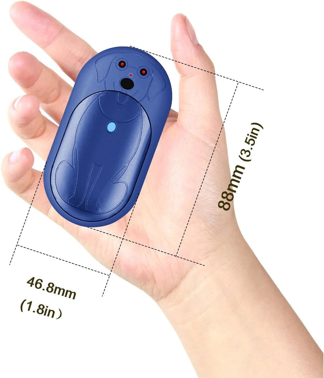 COTOP Handwärmer Elektrisch, 6000 mAh 2er Pack Taschenwärmer Wiederverwendbar, Akku Handwärmer USB C