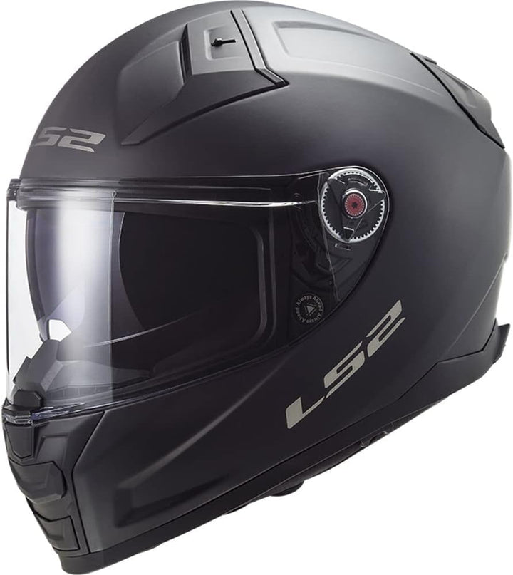 LS2, Integralhelme motorrad VECTOR II solid noir mat, XS XS noir mat, XS noir mat