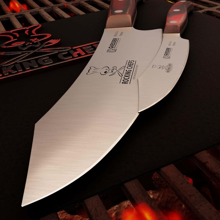 Giesser seit 1776 - Made in Germany - PremiumCut, Rocking Chef, Messerset 2 teilig, Kochmesser 20 cm