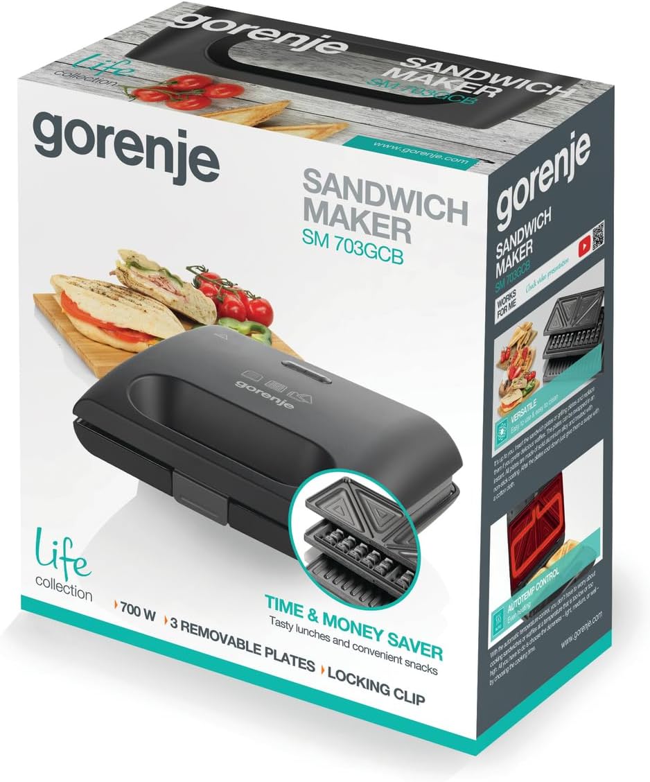 Gorenje SM703GCG GOR Sandwichmaker