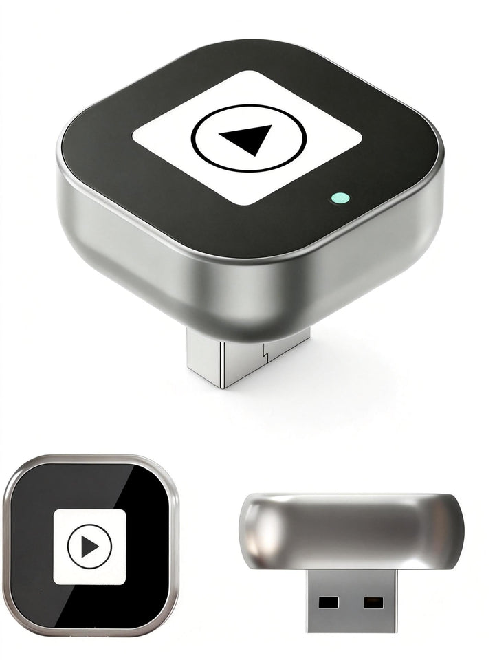 Spedal Wireless Carplay Adapter, 2 in 1 Android Auto Carplay Wireless Adapter Plug und Play, wandelt