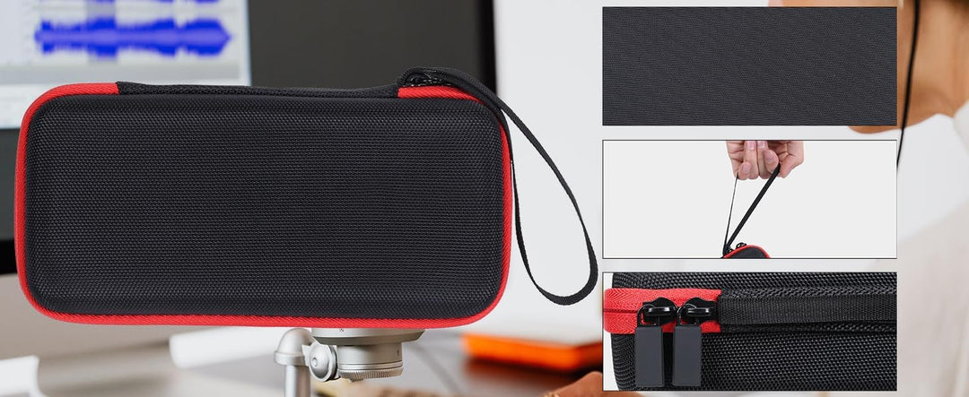 co2CREA Hart Reise Schutz Hülle Etui Tasche für TASCAM Portacaputre X6 Portabler 4+2 Spur High Resol