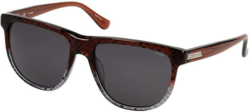 Lozza Unisex S0353793 Sonnenbrille, braun, 57 mm
