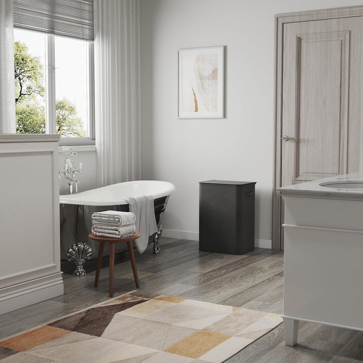 Lifewit 80L Pfandflaschen Sammelbehälter mit Deckel, faltbar und wasserdicht mit Griffen, Gross Flas