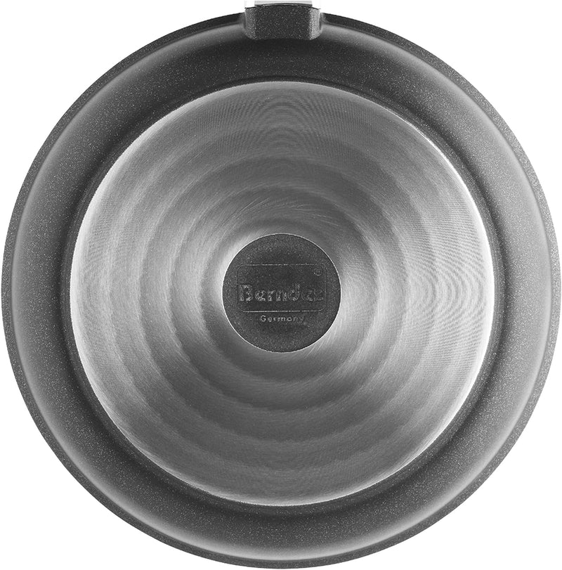 Berndes Vario Click Induction Plus Schmorpfanne 28 cm, Aluminiumdruckguss, Silber, Pfanne 28 cm