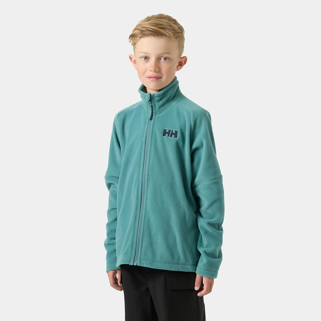 Helly Hansen Unisex Kinder Jr Daybreaker 2.0 Jacket Jacket 12 Jahre Grün, 12 Jahre Grün
