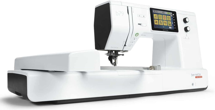 Bernette B79 Computergesteuerte Näh- und Stickmaschine mit 12,7 cm Farb-Touchscreen, Multifunktionsk