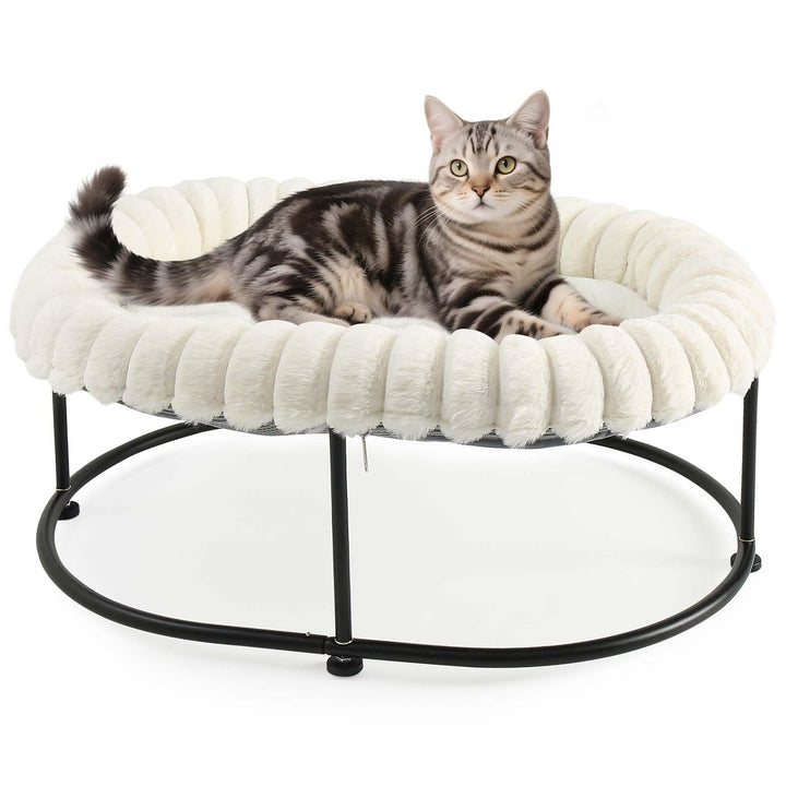 GUUSII HOME Erhöhtes Katzenbett katzenhängematte für Grosse Katzen Bett Katzenliege Kätzchen Hängema