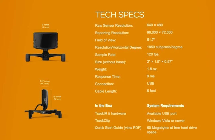 TrackIR 5 Gamer Set in a BOX