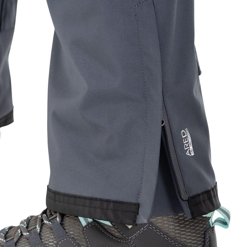 Dare 2b Damen Skihose Womens Diminish Waterproof Ski Salopettes Pants 38 Ebony Grey, 38 Ebony Grey