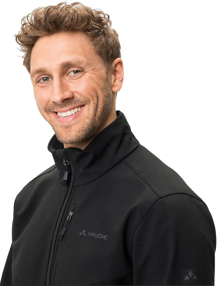 VAUDE Men's Cyclone Jacket VI - Softshelljacke Herren M Schwarz, M Schwarz