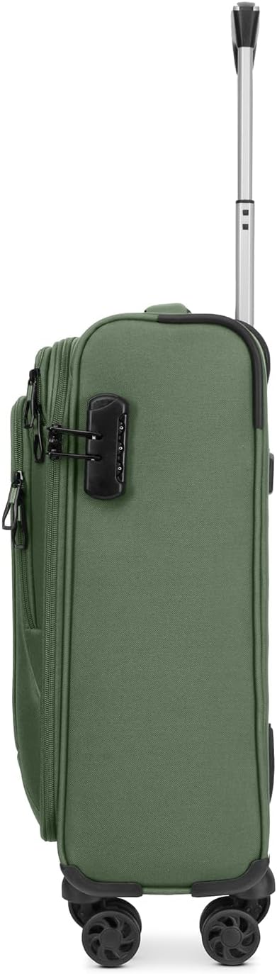 Franky Kabinen-Koffer für Damen und Herren | Kleiner Cabin-Trolley 40 x 20 x 55 cm aus hochwertigem,