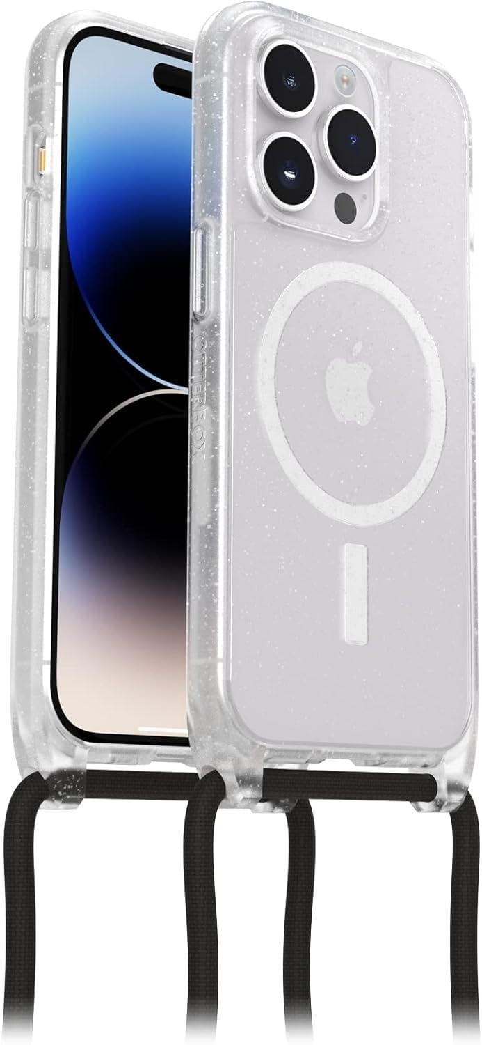OtterBox React Necklace Hülle mit MagSafe für iPhone 14 Pro, schlanke, schützende Hülle mit justierb