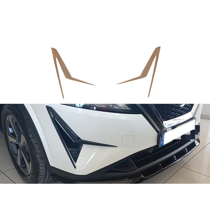 Motordrome K176–002 Frontspoiler-Flügel (Ecken) kompatibel mit Nissan Qashqai III (J12) 2021- (PU)