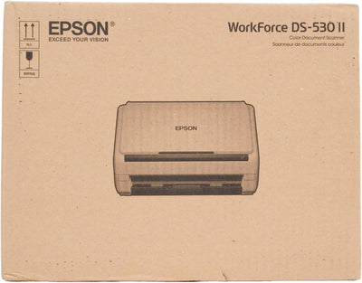 EPSON BUSINESS - SCANNER (B4) Workforce DS530II USB 3.0 Flachbett 600DPI 30BIT