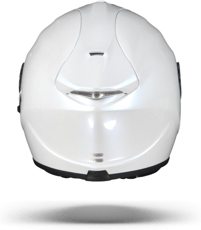 Scorpion Motorradhelm EXO-1400 AIR OLID Matt Schwarz S M durchsichtig, M durchsichtig