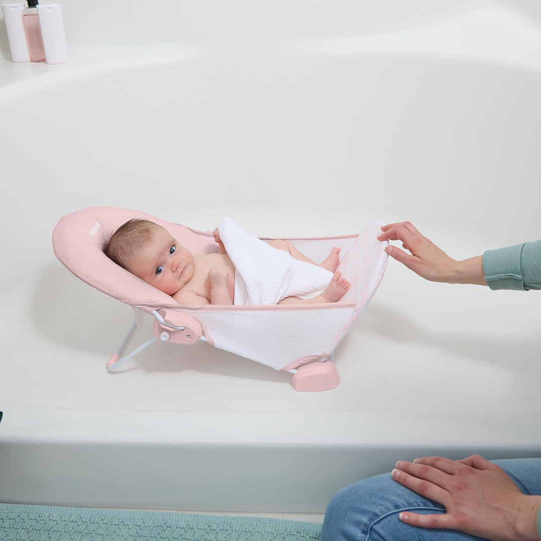 Ingenuity, FoldAway 2-Position Badewanne, 2-fach verstellbarer Badewannensitz für Waschbecken oder B