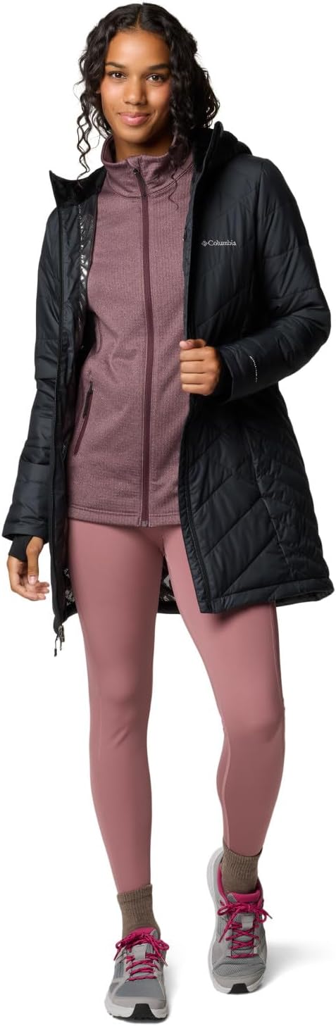 Columbia Damen First Generation Heavenly Long Hooded Jacket Heavenly Long Hooded Jacket (1er Pack) X