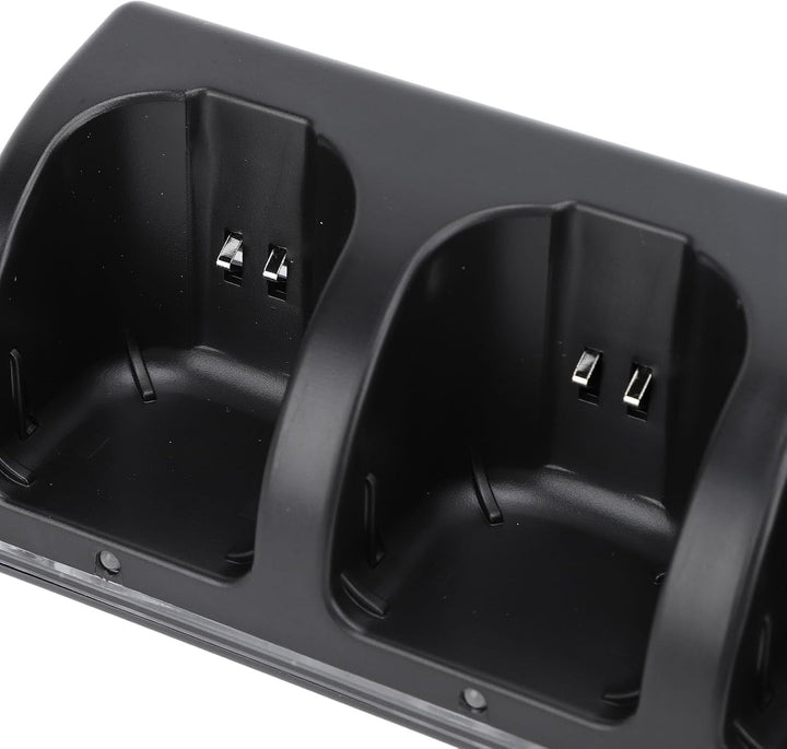 Fernbedienungs-Ladegerät, 4-in-1-Ladestation mit 4 Wiederaufladbaren 2800-mAh-Batterien, mit LED-Anz