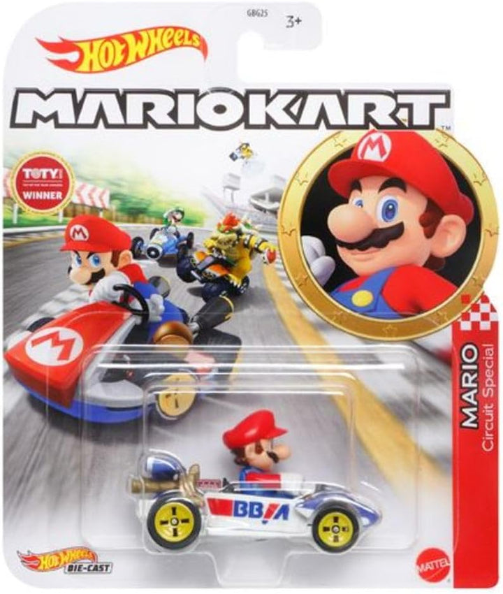 Modell DieCast KART MARIO Circuit Special von Super Mario Kart, Massstab 1:64, Länge 5 cm