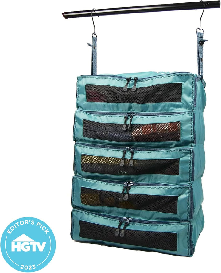 Pack Gear Koffer-Organizer zum Aufhängen, Reiseutensilien, Faltbare Packwürfel, gross oder Handgepäc