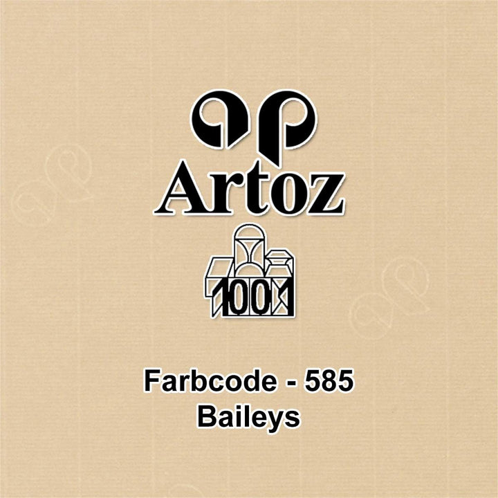 ARTOZ 100x Briefumschläge DIN Lang Baileys 100 g/m² selbstklebend - DL 224x114 mm - Kuvert ohne Fens