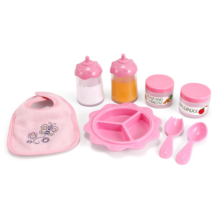 Melissa & Doug FBA_14888 Time To Eat! 8 Piece Feeding Set (English Only) Futterset, Futterset