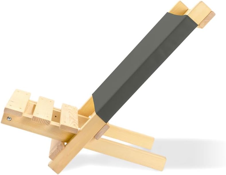 SDJOOL klappbarer Strandstuhl, Campingstuhl, Gartenstuhl, Liegestuhl aus Holz - Outdoorstuhl klappba