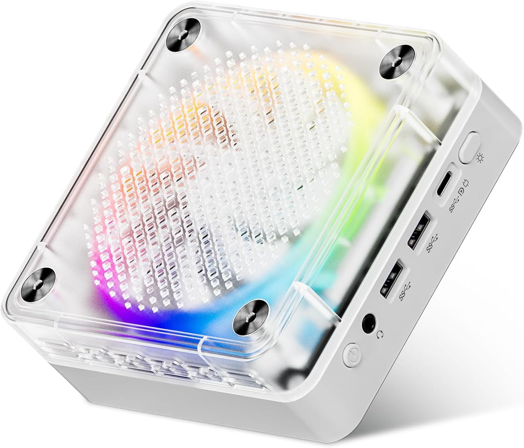 Mini PC Ryzen 7 H 255 (8/16, 3.8-4.9GHz), Radeon 780M, 16GB DDR5 5600MHz, 512GB PCIe 4.0 SSD, WLAN 6