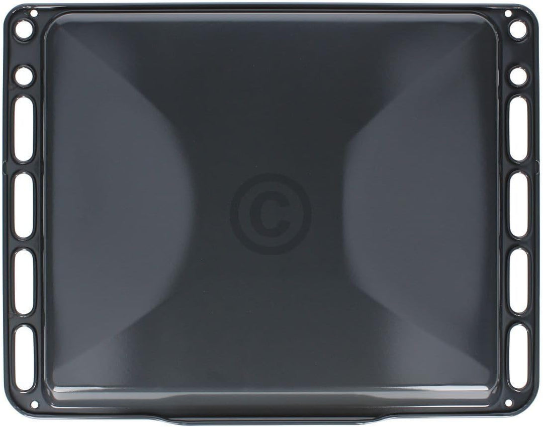 Backblech kompatibel mit smeg 480370571 schwarzes emailliertes Ofenblech Blech für Backofen
