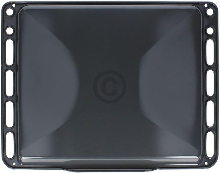 Backblech kompatibel mit smeg 480370571 schwarzes emailliertes Ofenblech Blech für Backofen
