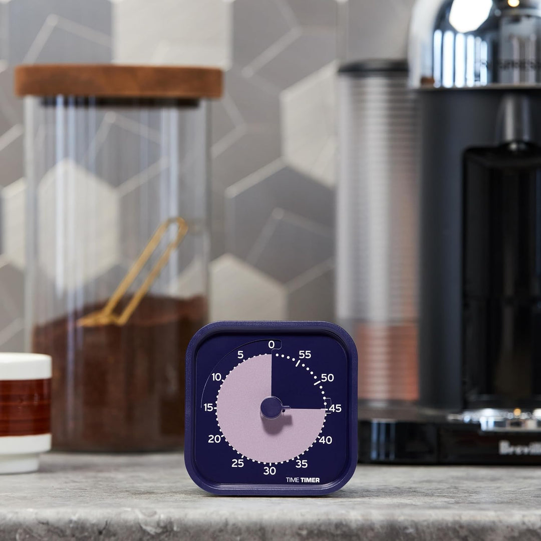 TIME TIMER MOD Home – Metallic Series – Individuelle Grösse, 60 Minuten visueller Countdown-Timer fü