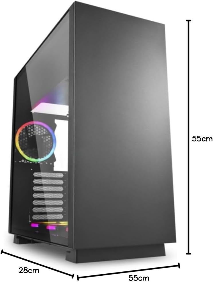 Sharkoon Pure Steel PC Gehäuse RGB Schwarz/RGB