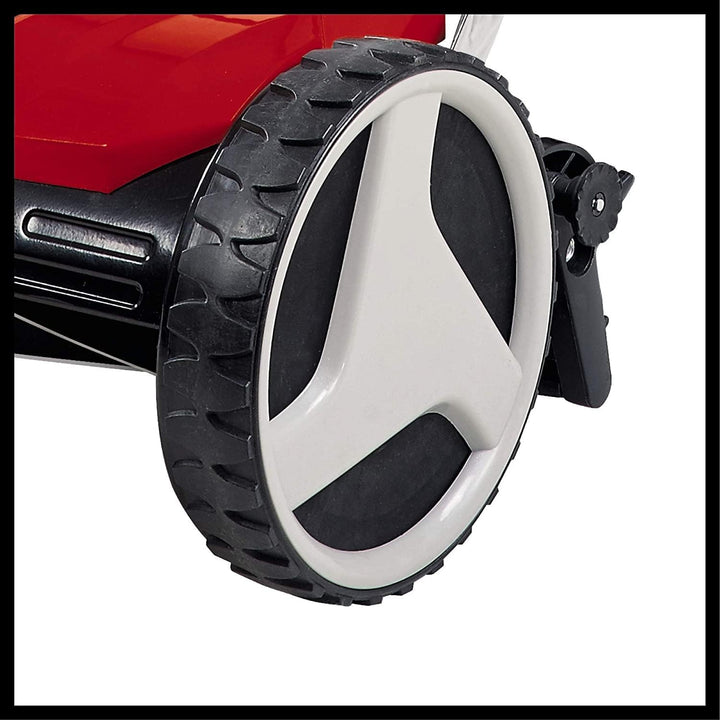 Einhell Hand-Rasenmäher GE-HM 38 S (38 cm Schnittbreite, 4-stufige Schnitthöhenverstellung, ohne Ant