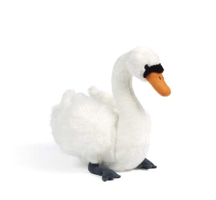 Living Nature Stofftier - Grosser Schwan (27cm) Schwan (27