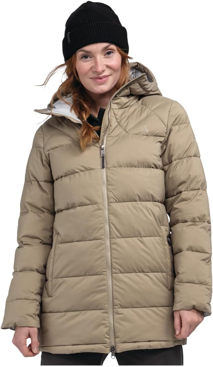 Schöffel Damen Insulated Parka Boston L, wasserabweisender, winddichter Parka, funktioneller und sty