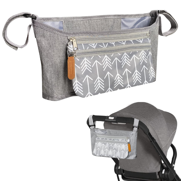 Baby-Kinderwagen-Organizer, wasserdicht, mit abnehmbarer kleiner Tasche. Universal-Design, Muttersch