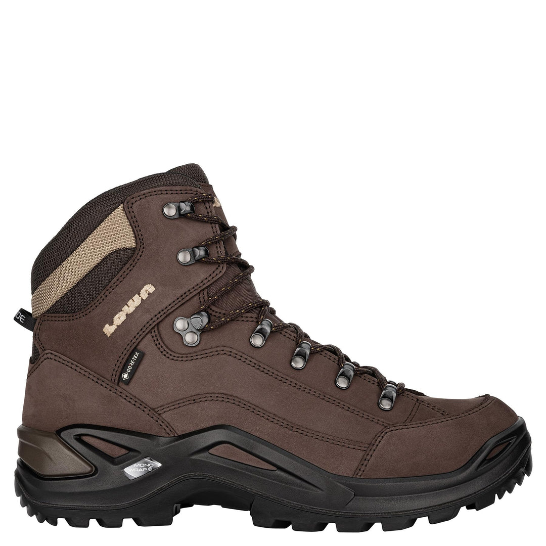 LOWA Renegade GTX MID Unisex Wanderstiefel Outdoor Goretex Anthrazit 46.5 EU Espresso, 46.5 EU Espre