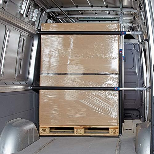 kuriershop Kim 44 Profi Plus Sperrbalken, Alu, Verstellbereich 1550-2050 mm, mit Schutzschlauch, für