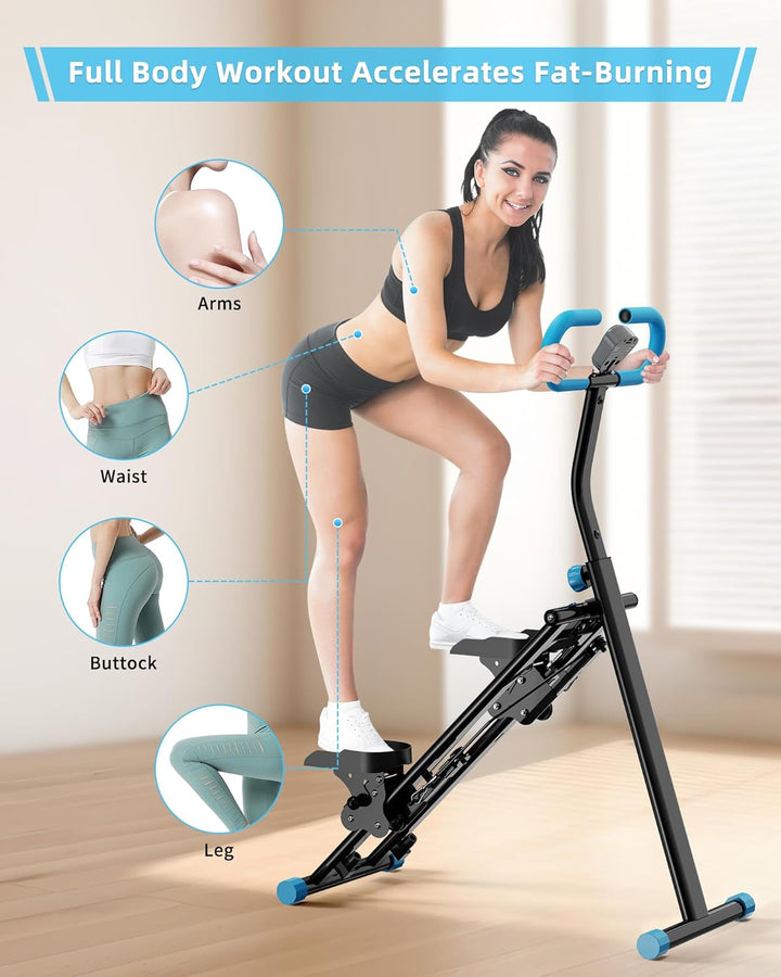 Vertikale Klettermaschine,Stair Stepper für Home Gym Übung,Vertical Climber Trainingsgerät mit Griff