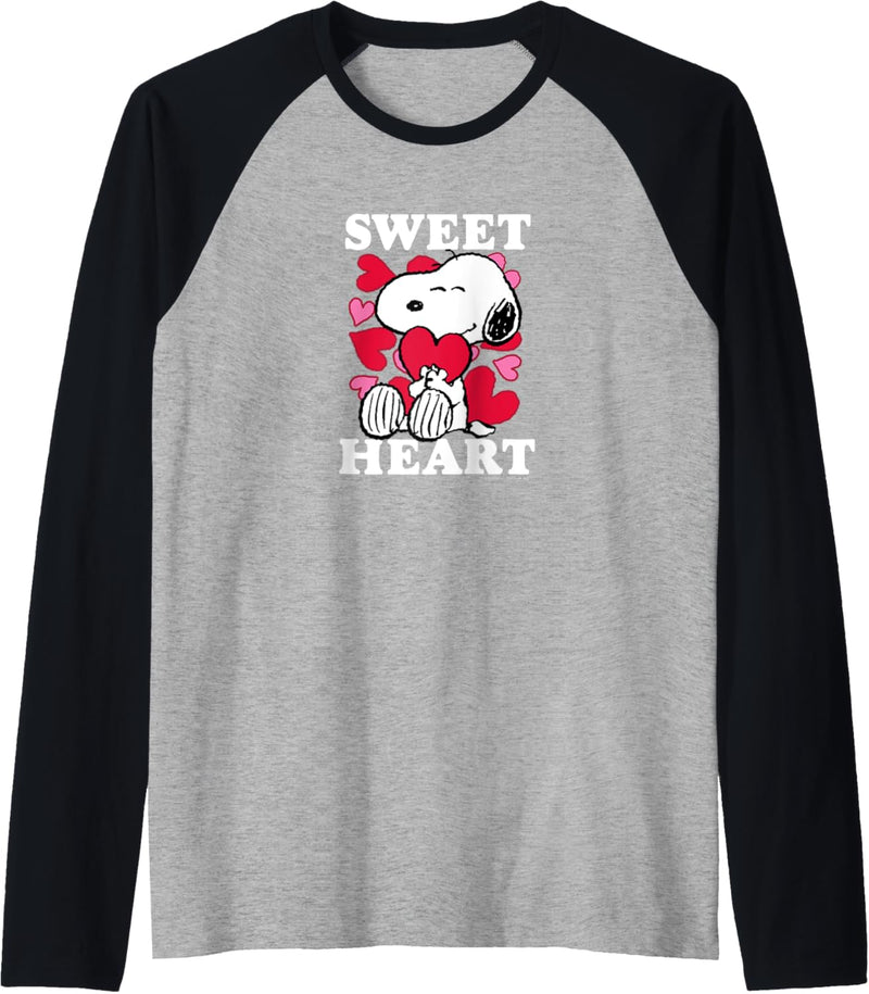 Peanuts - Valentines - Snoopy Sweet Heart Raglan