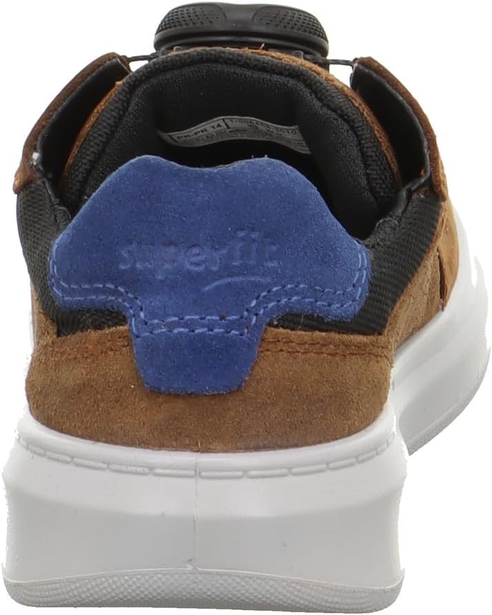 Superfit Jungen Cosmo Sneaker 27 EU Braun Blau 3010, 27 EU Braun Blau 3010