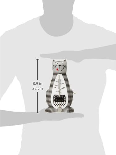 Wittner Metronom 839021 Kunststoffgehäuse ohne Glocke Taktell Kater, Kater